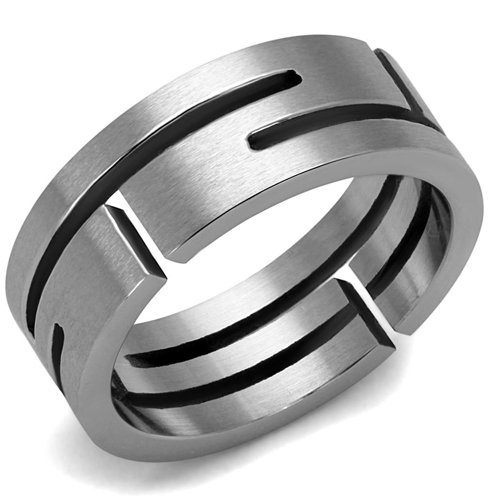 JCE2393-10 High polished (no plating) Stainless Steel Ring with No Stone-10
