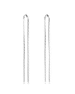 JCE3530 High polished (no plating) Stainless Steel Earrings with No Stone